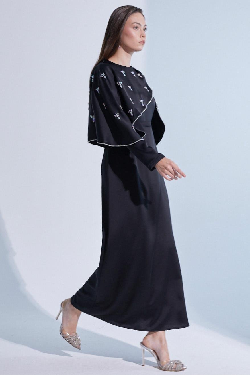 Alyse Exclusive Elbise Siyah