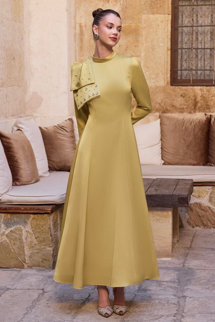 Blanca Exclusive Yeşil Abiye