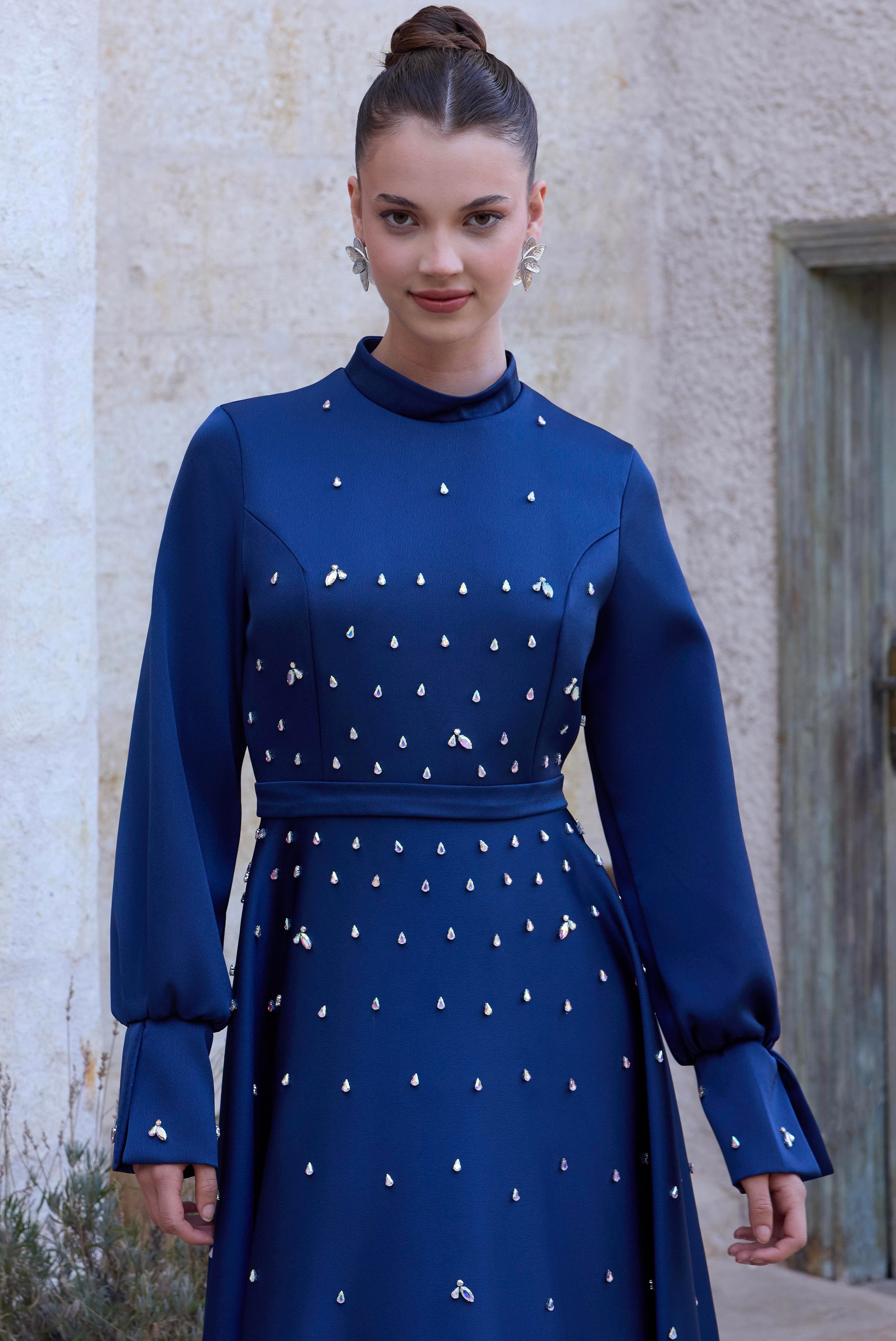 Carmen Exclusive Lacivert Abiye