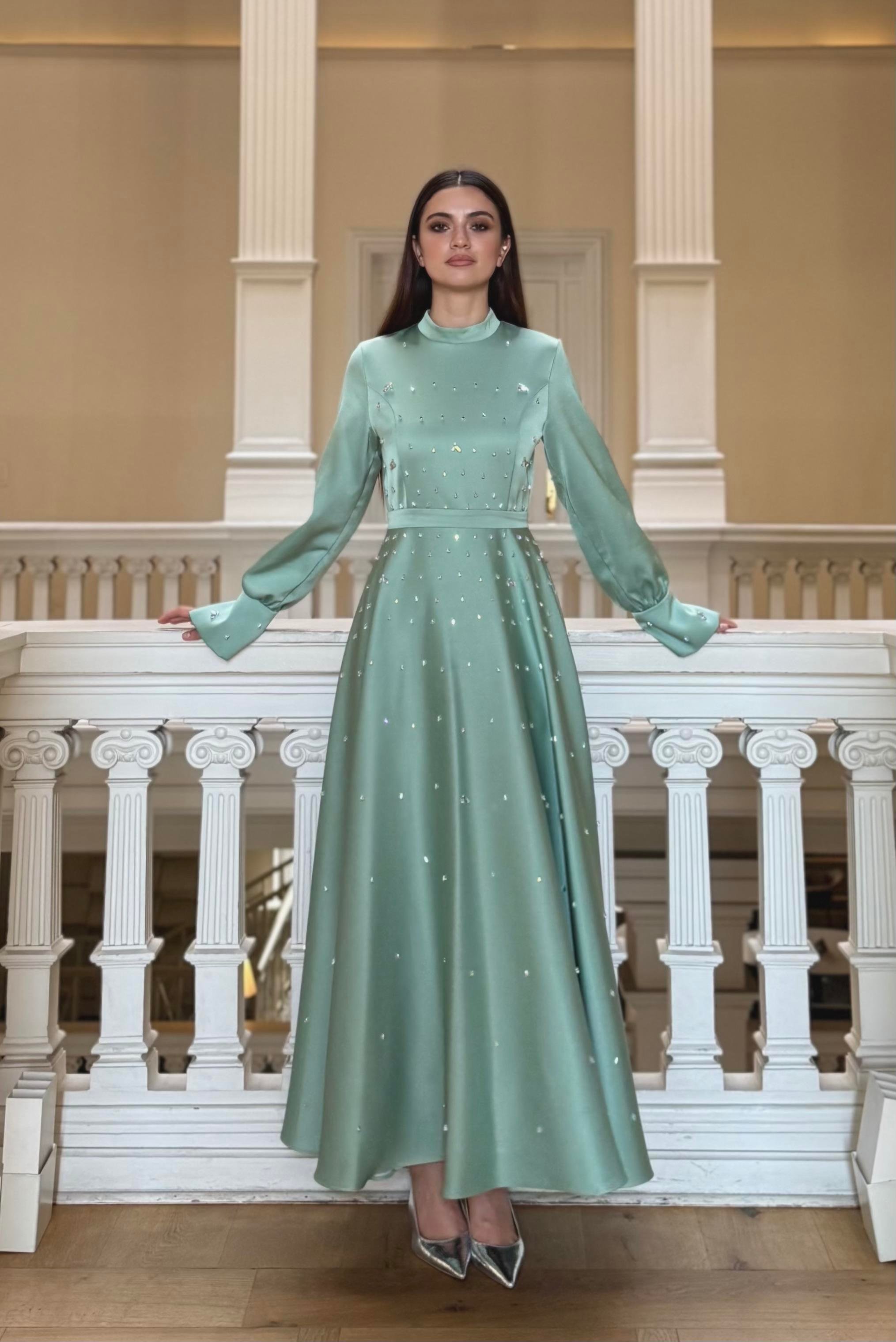 Carmen Exclusive Mint Yeşili