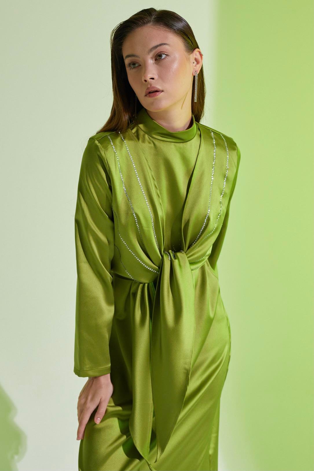 Desire Fonksiyonel Elbise Yesil