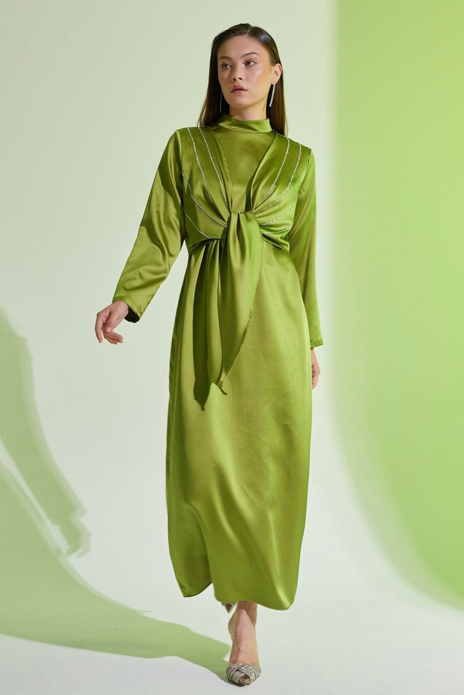 Desire Fonksiyonel Elbise Yesil