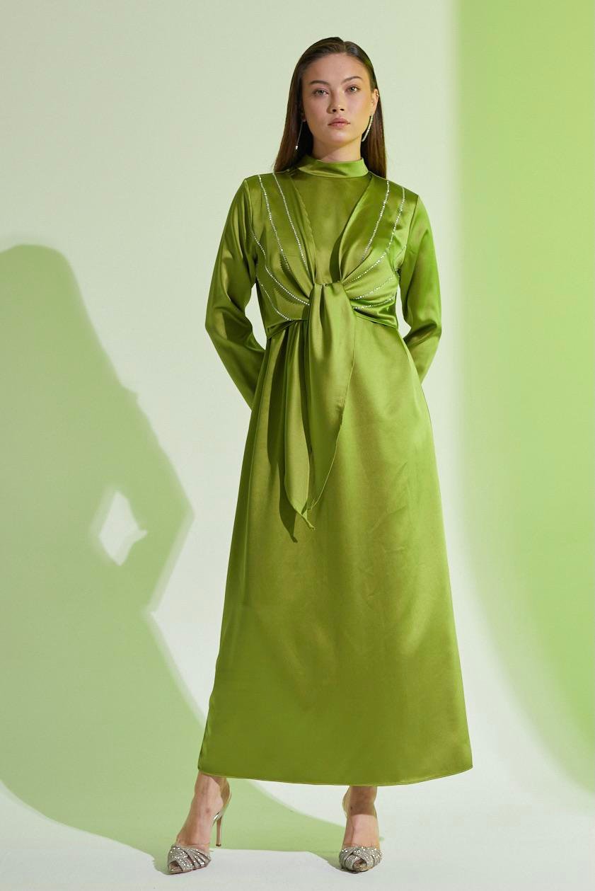 Desire Fonksiyonel Elbise Yesil