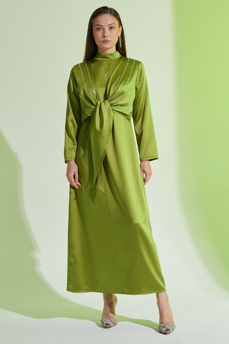 Desire Fonksiyonel Elbise Yesil