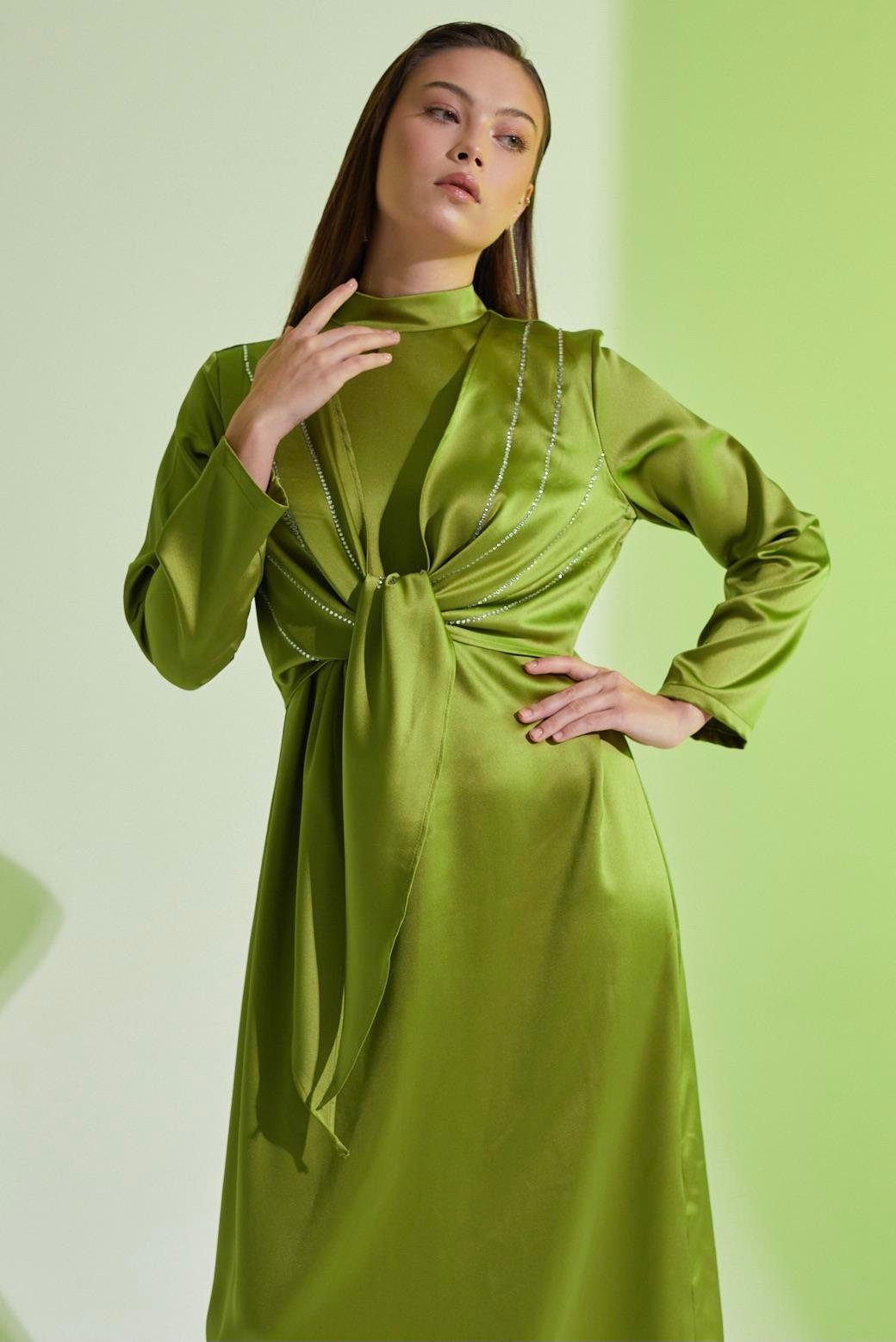 Desire Fonksiyonel Elbise Yesil