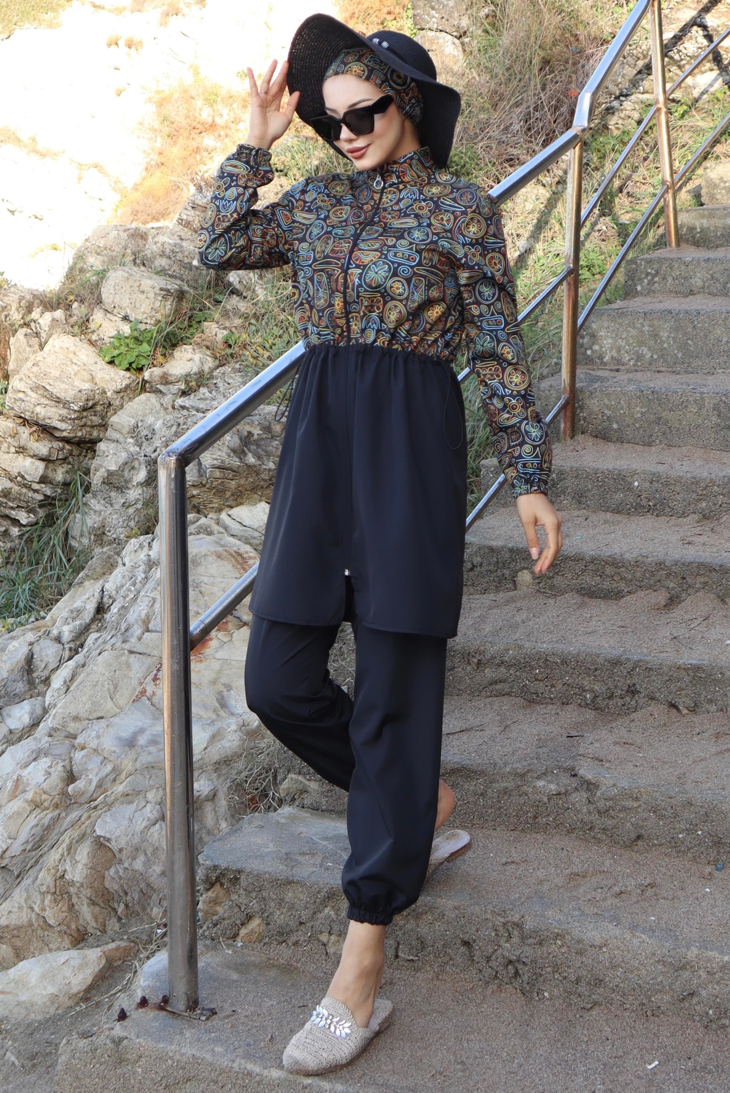 Helin Haşema Turuncu 3' lü Set