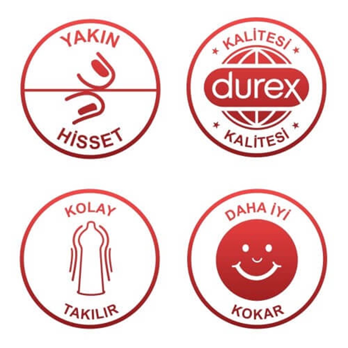 DUREX PREZERVATİF YAKIN HISSET 10 LU