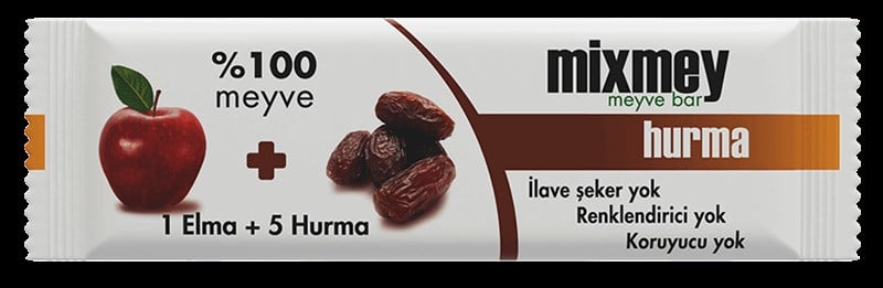 Hurmalı Meyve Barı 10'lu