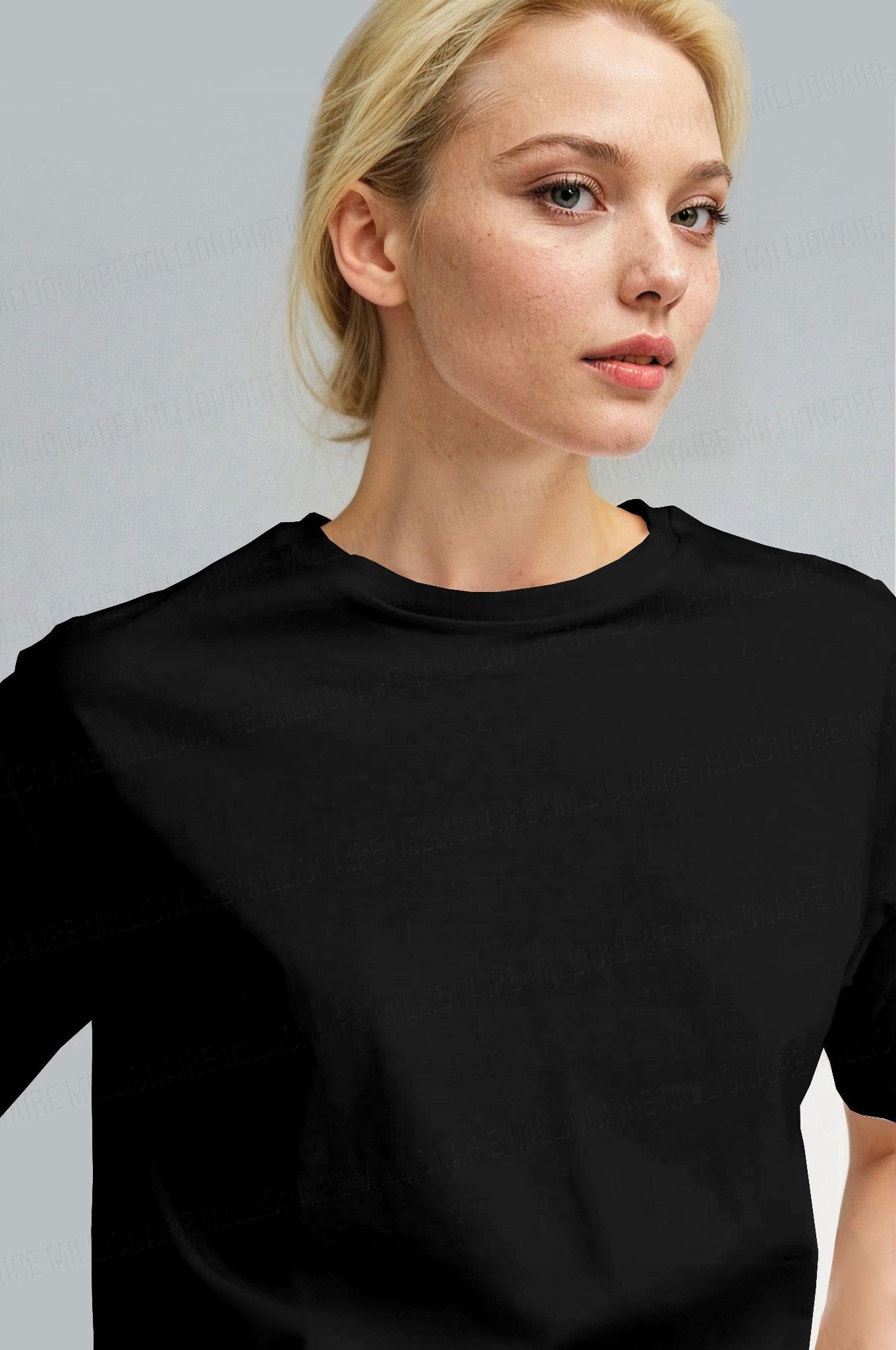%100 Pamuk Nefes Alan Bisiklet Yaka Regular Fit Normal Kesim Baskisiz Basic T-Shirt