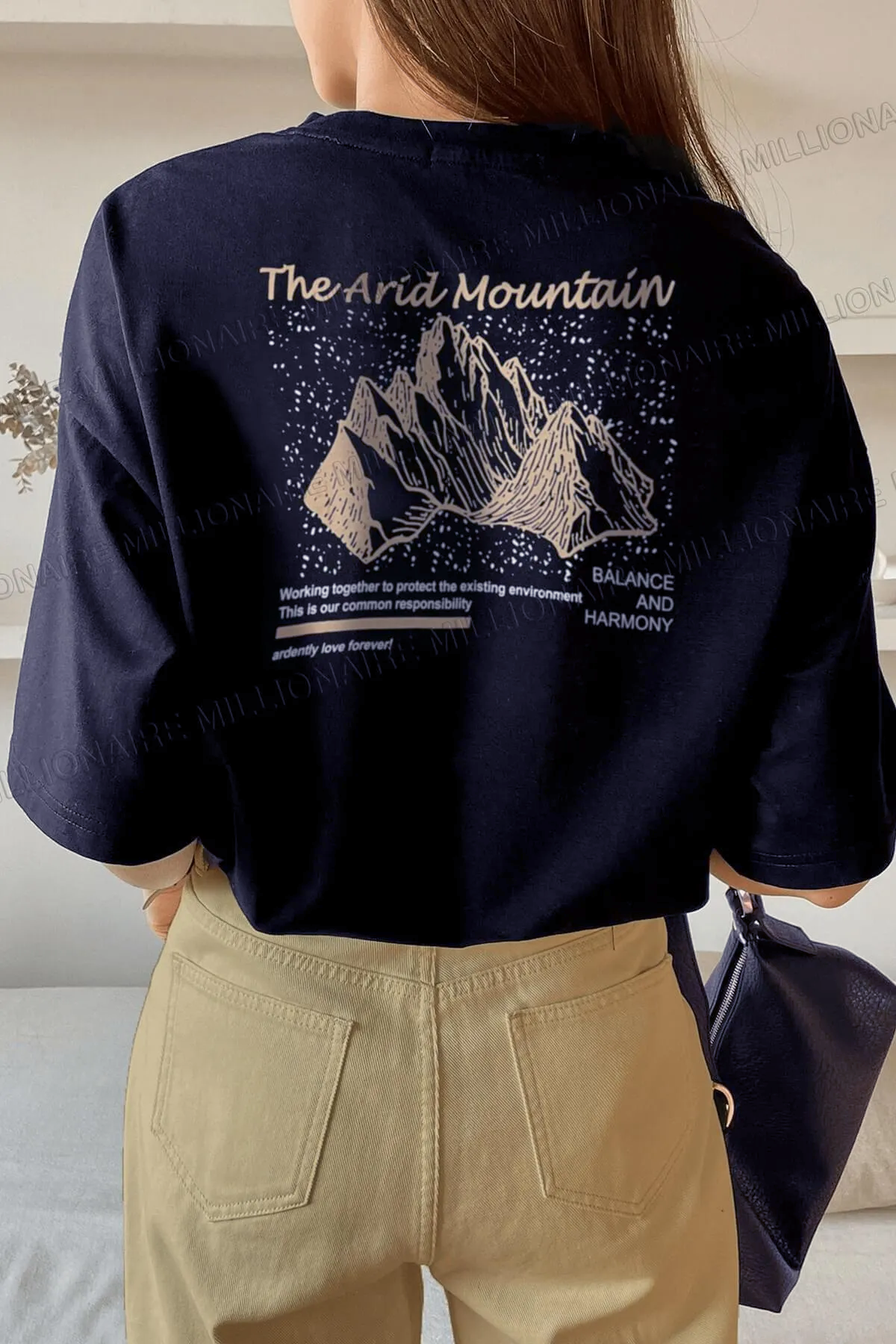 Arid Mountain Oversize Salas T-Shirt