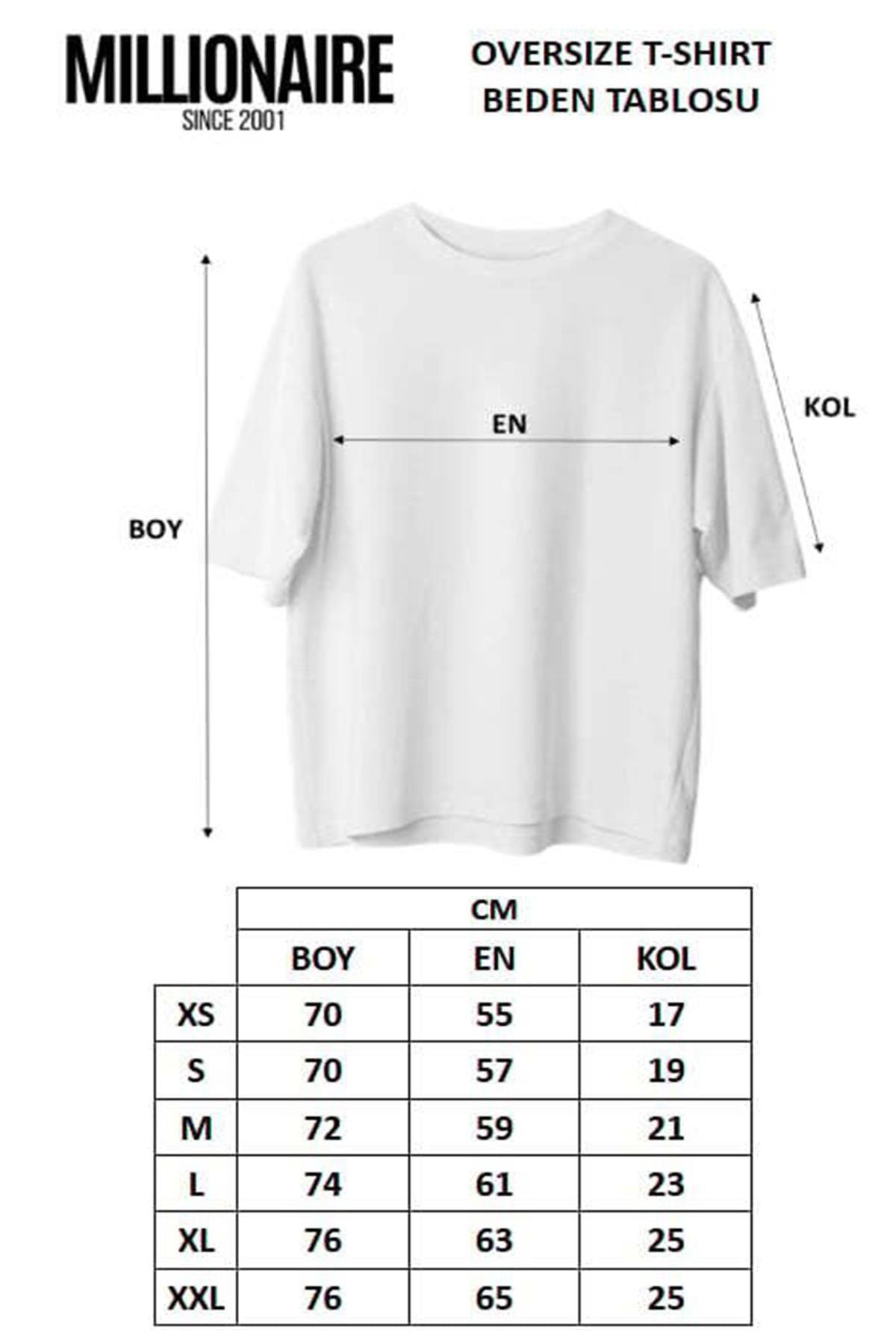 Kadın Bordo Basic Düz Baskısız Oversize Salas T-Shirt
