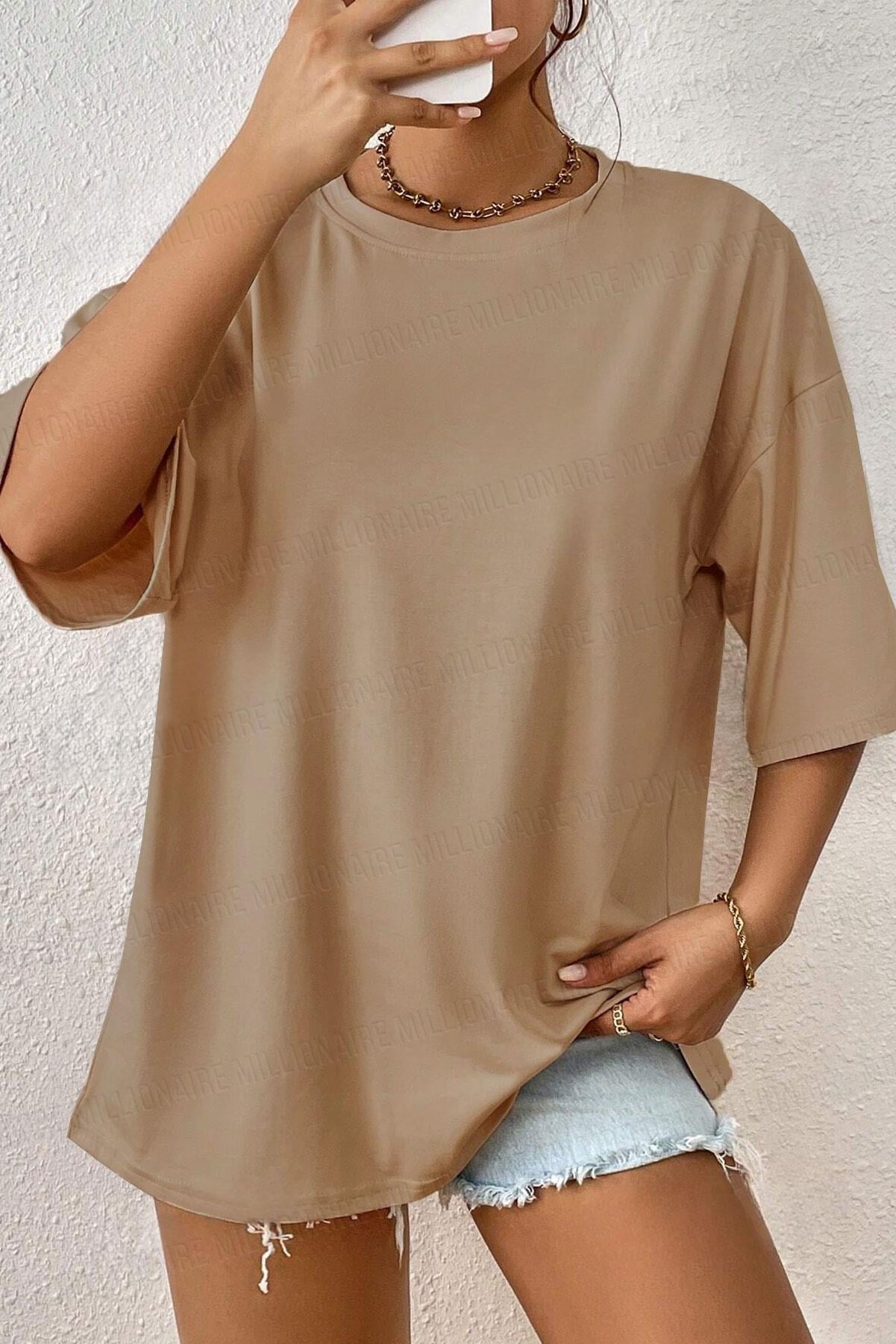 The Moon Bisiklet Yaka Oversize Salas T-Shirt