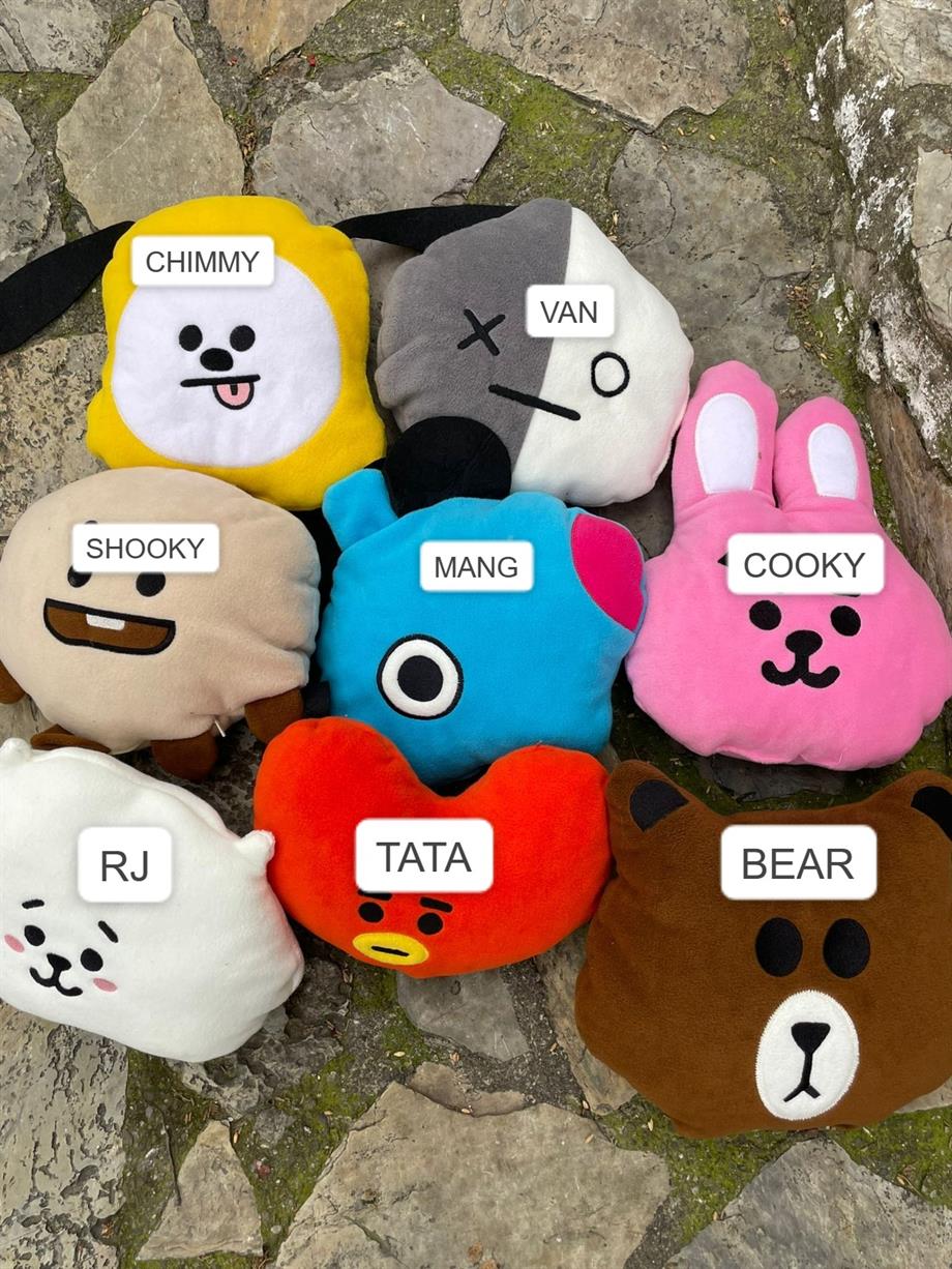  BT21 Peluş Yastık Seçenekleri