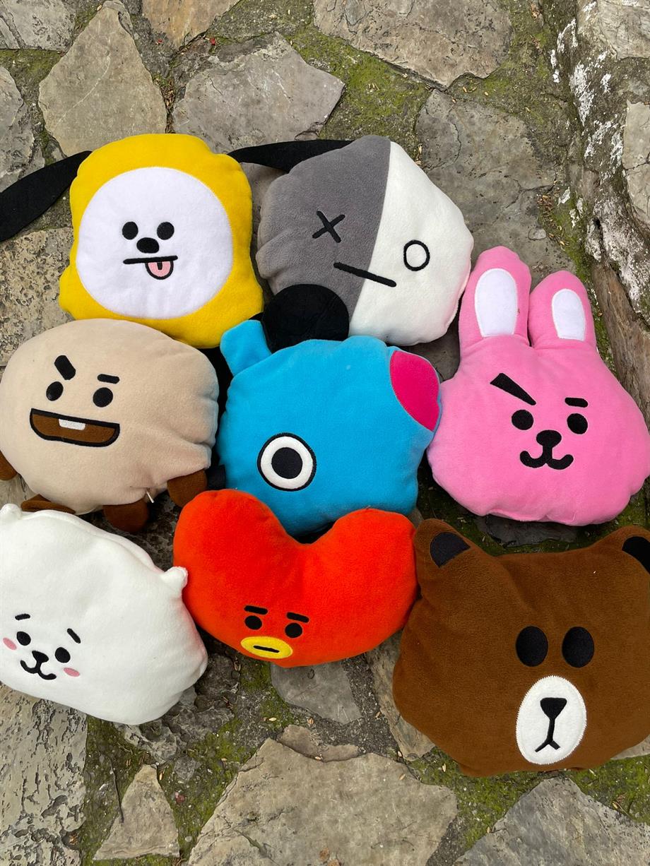  BT21 Peluş Yastık Seçenekleri