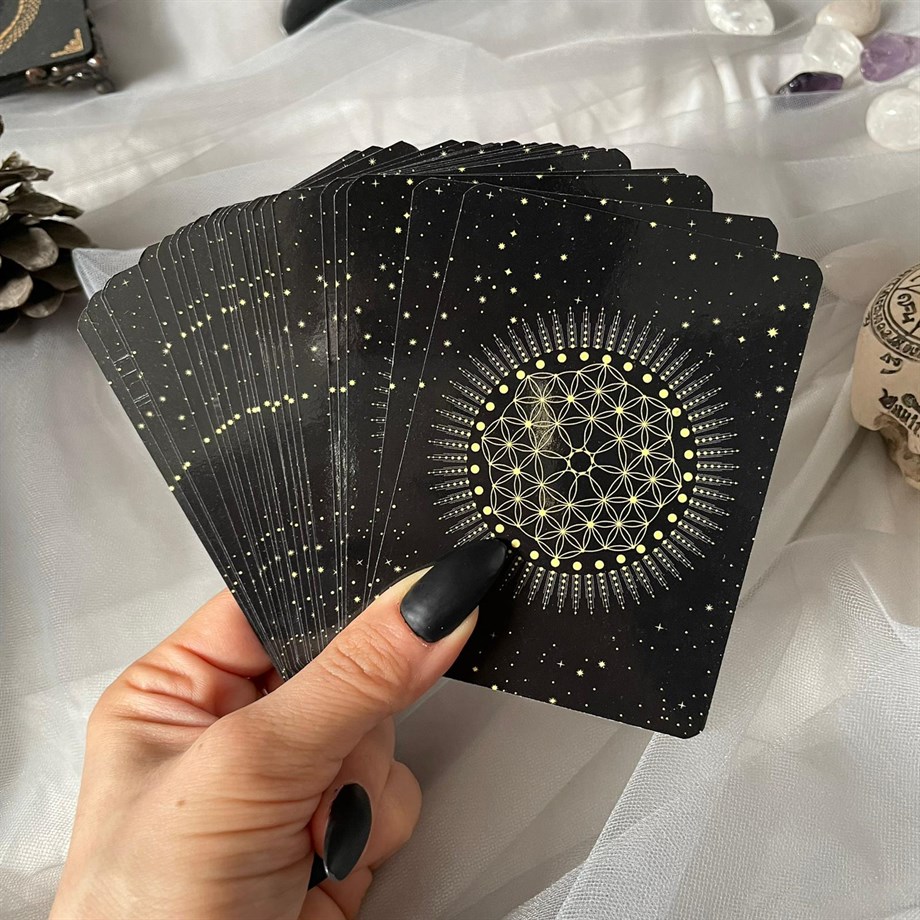  REGIN Elder Futhark Rune Tarot Destesi ve Rune Örtüsü