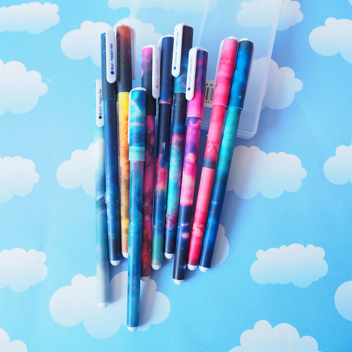 10'lu Galaksi Jel Kalem Set