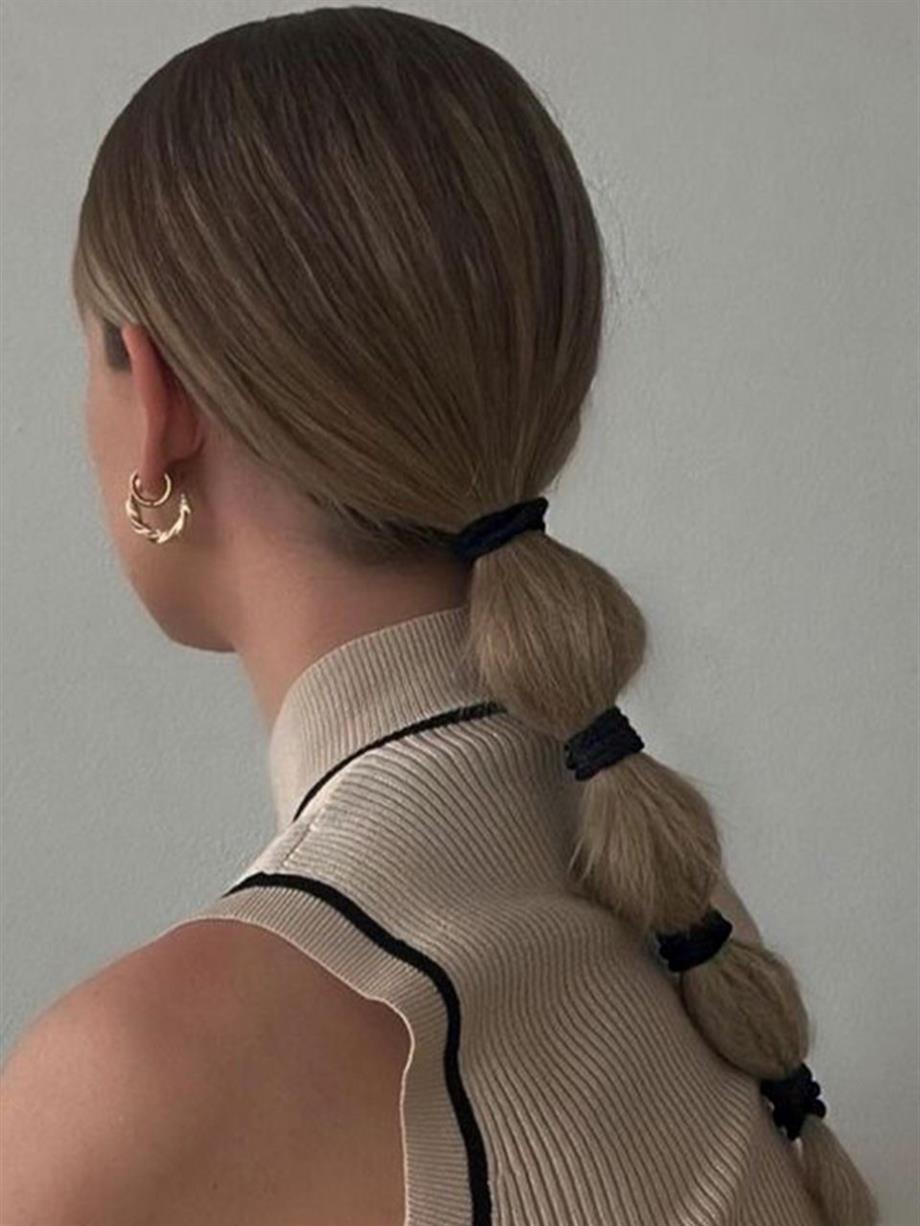 10lu Siyah Lastik Toka Seti