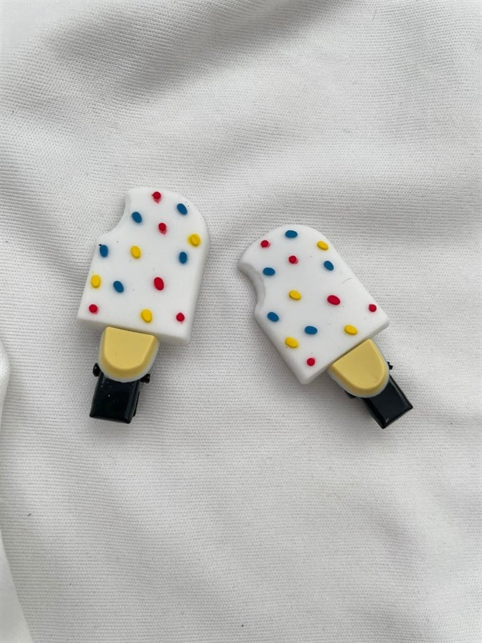 2li Beyaz Dondurma Mini Pens Toka