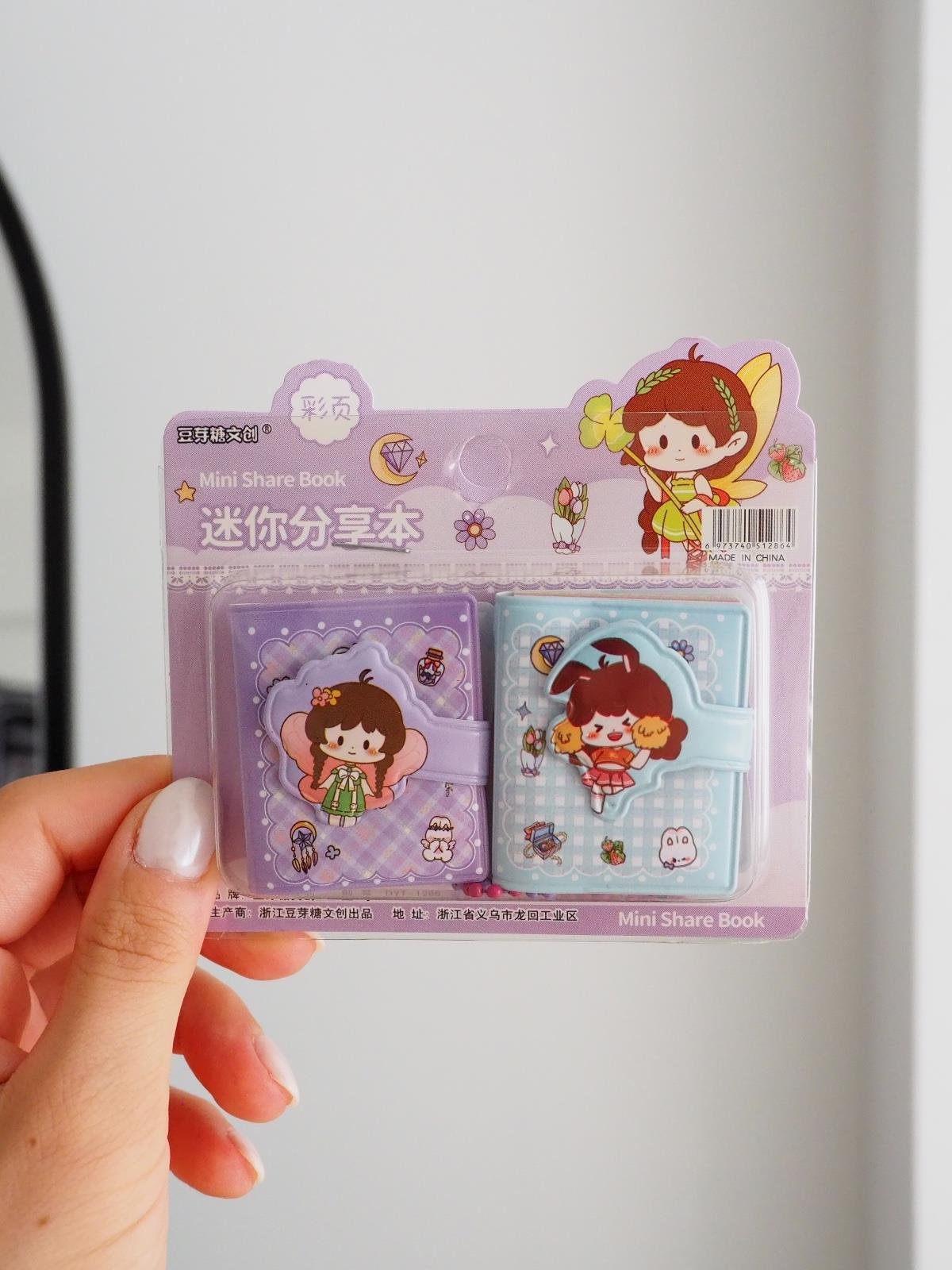 2li Mini Share Book Cırt Kapak Defter & Anahtarlık