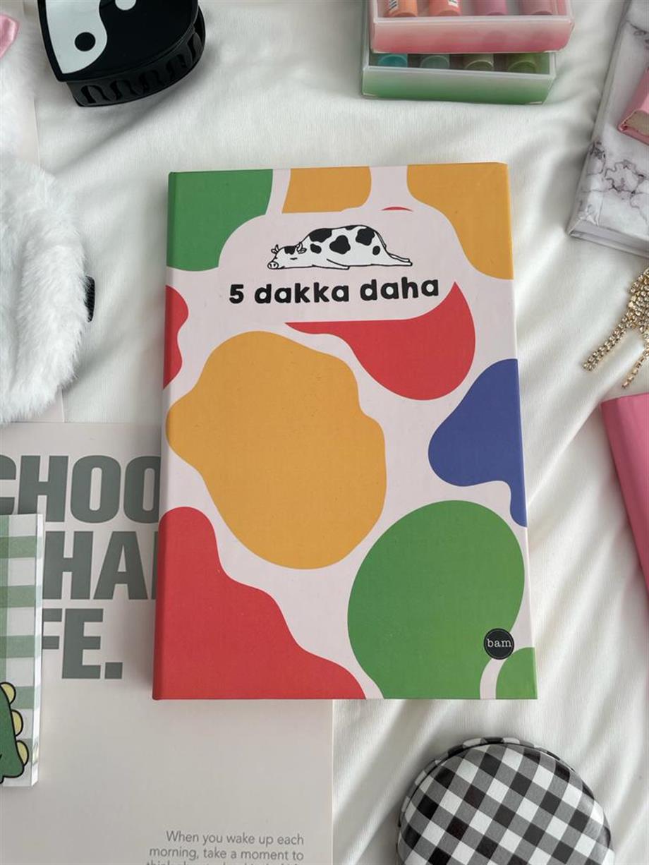5 Dakka Daha Lastikli Sert Kapak Defter