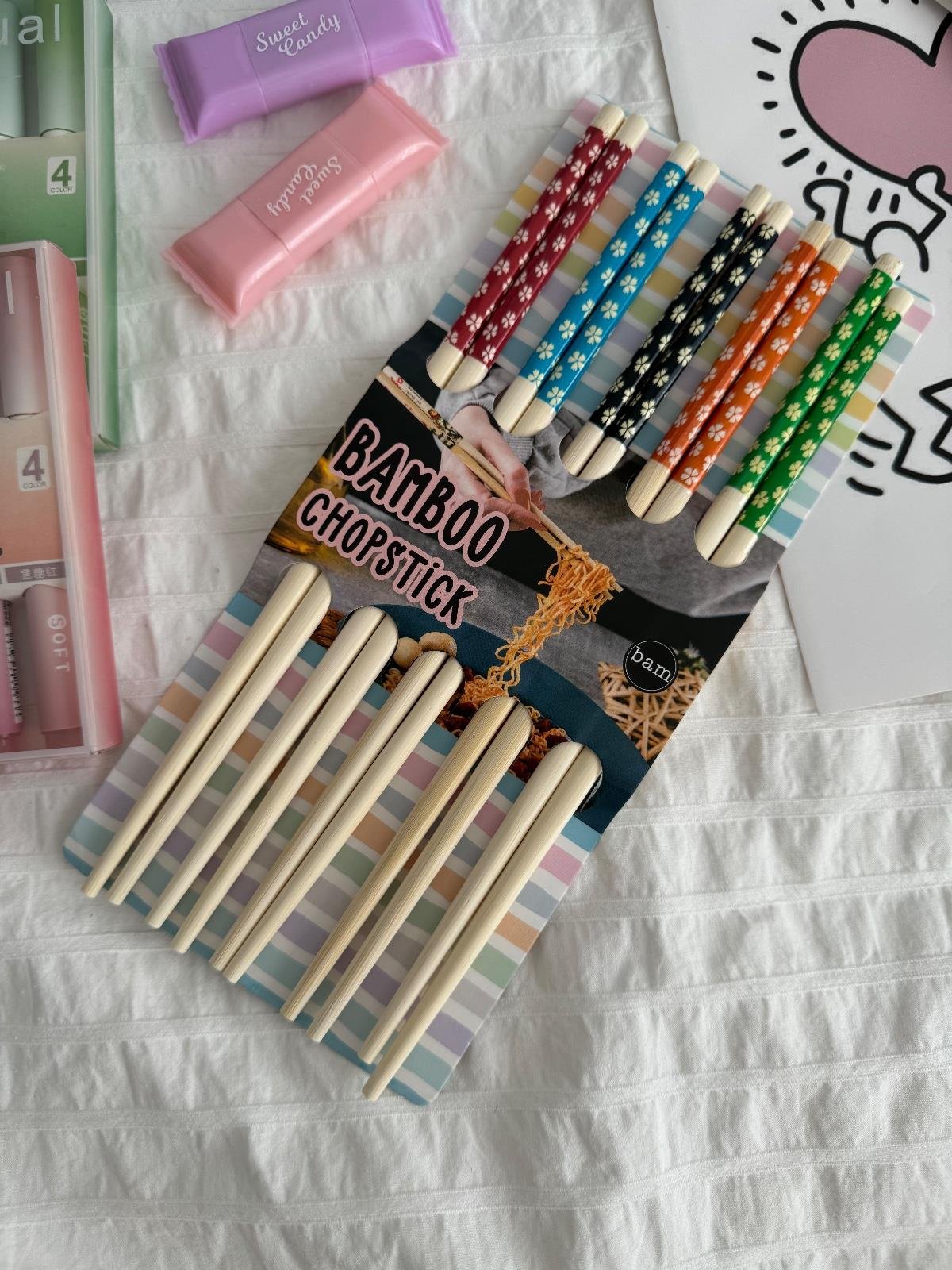 5li Bambu Chopstick Seti