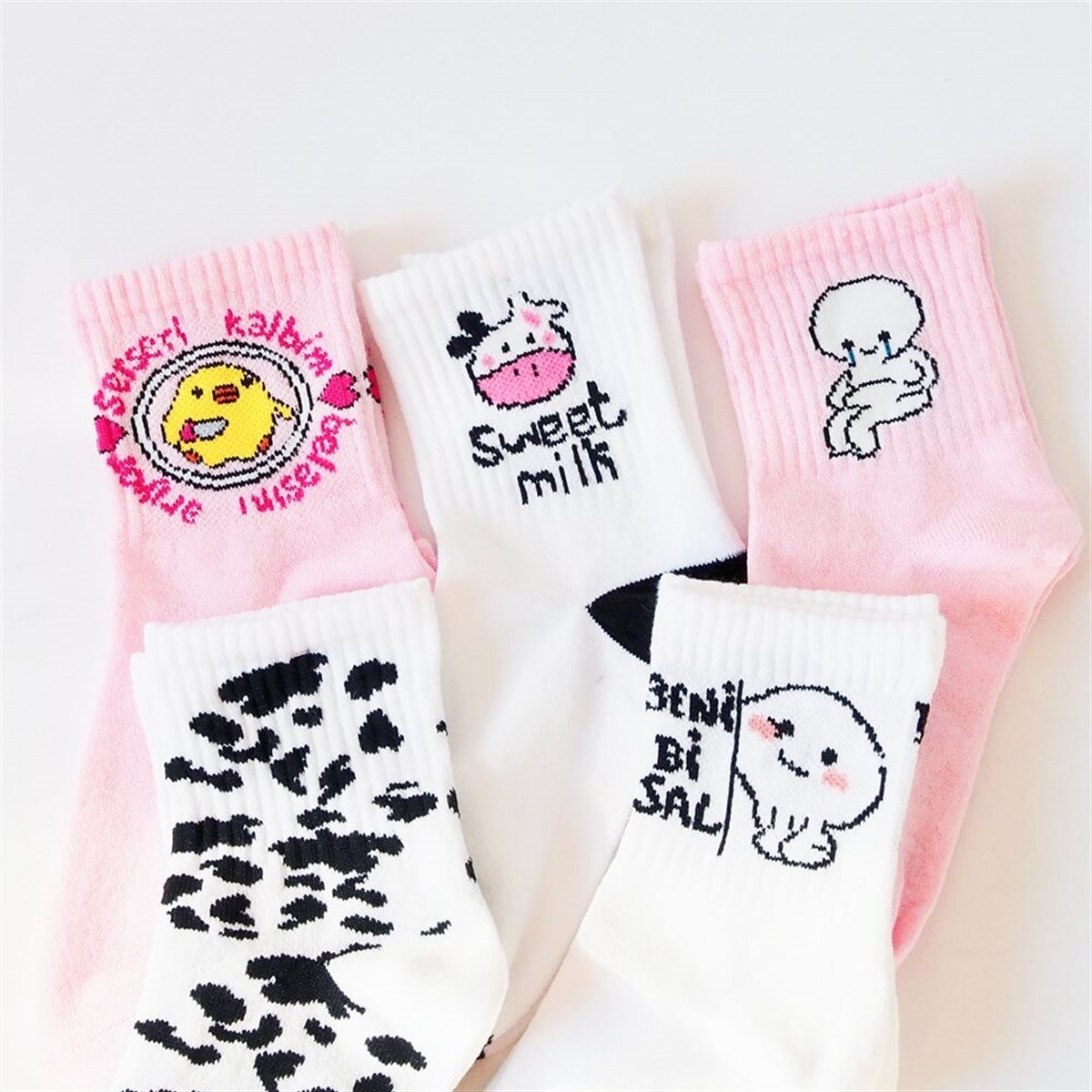 5'li Karma Çorap Set