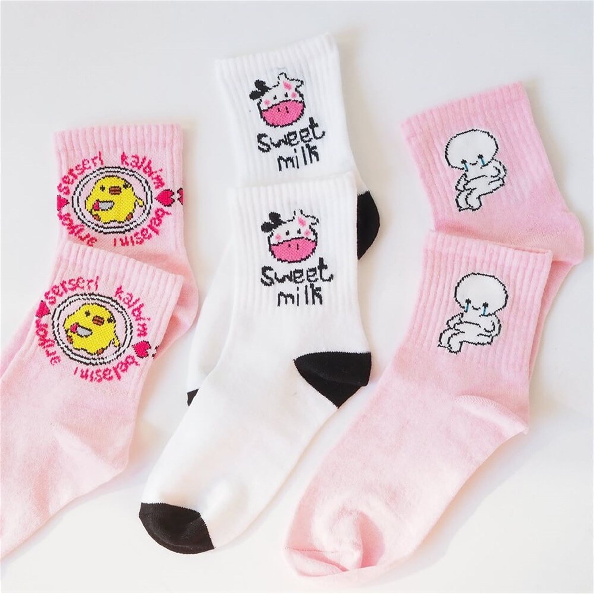 5'li Karma Çorap Set