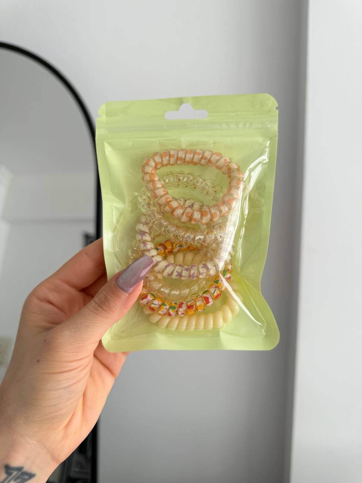 6lı Helezon Toka Seti Sarı