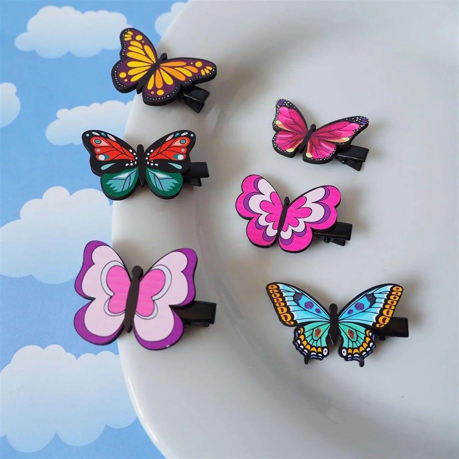 6lı Kelebek Pens Toka Seti