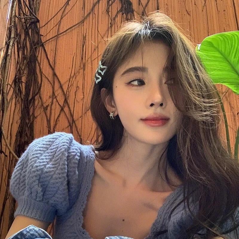 6lı Pastel Renk Kelebek Çıt Çıt Butterfly Toka