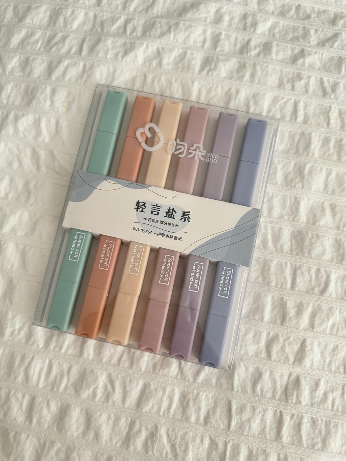 6lı Soft Head Çift Taraflı Art Maker Kalem Set