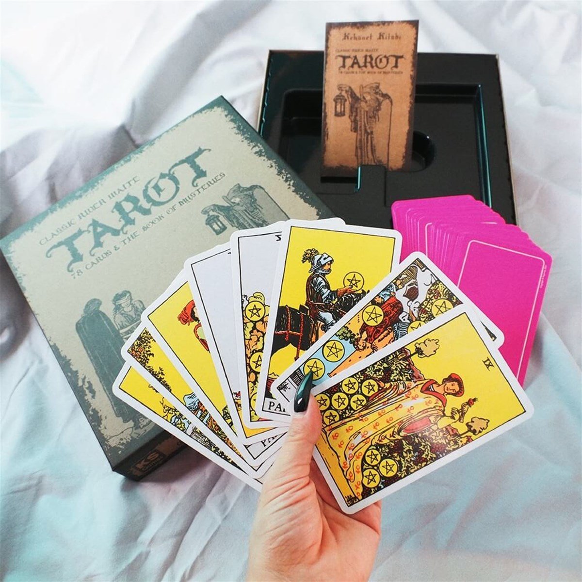 78 Kartı Tarot Kehanet Kitabı Seti