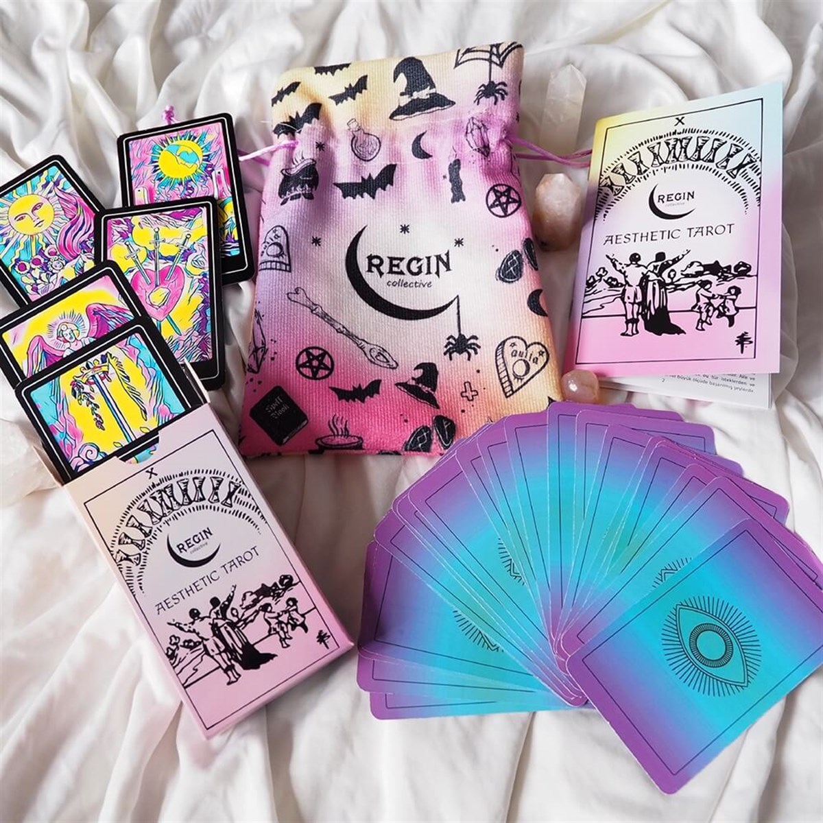 78 Kartlı Regin Aesthetic Tarot Destesi / Ultra Slim