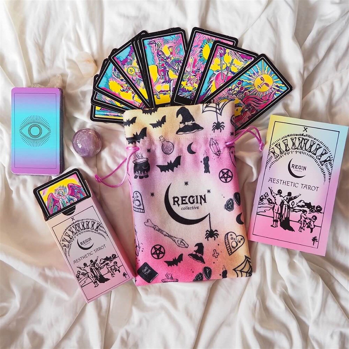 78 Kartlı Regin Aesthetic Tarot Destesi / Ultra Slim