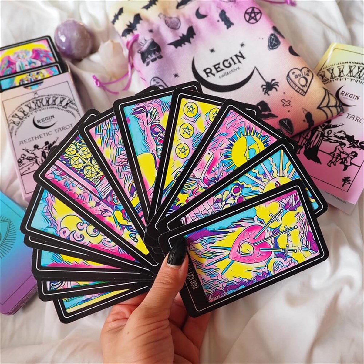 78 Kartlı Regin Aesthetic Tarot Destesi / Ultra Slim