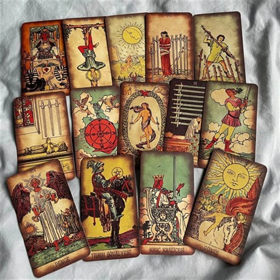 78 Kartlı Regin Antik Tarot Seti