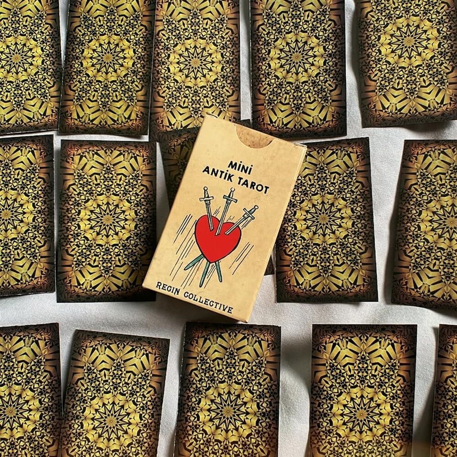 78 Kartlı Regin Mini Antik Tarot Destesi