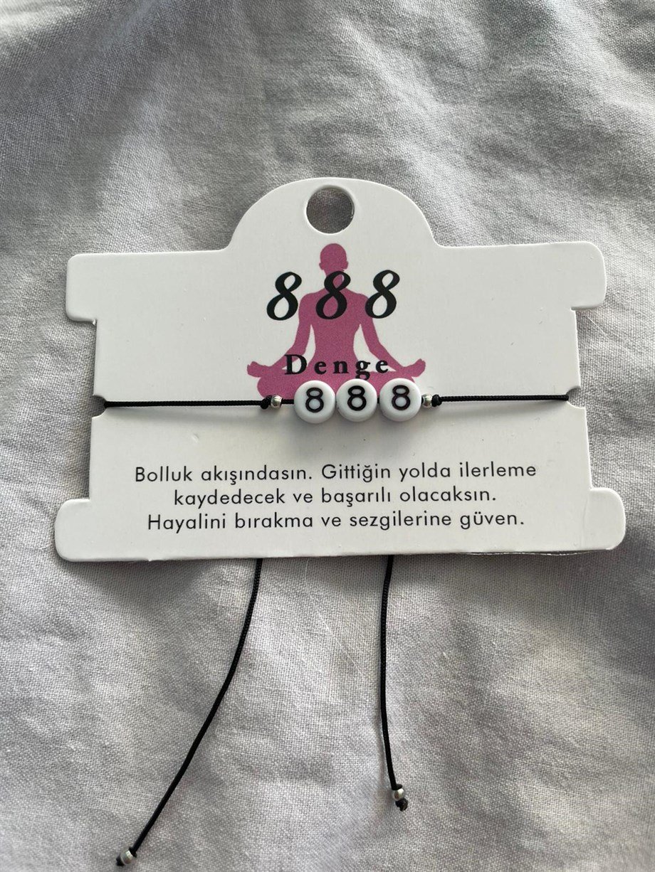 888 Döngü Sayı Sekanslı Bileklik