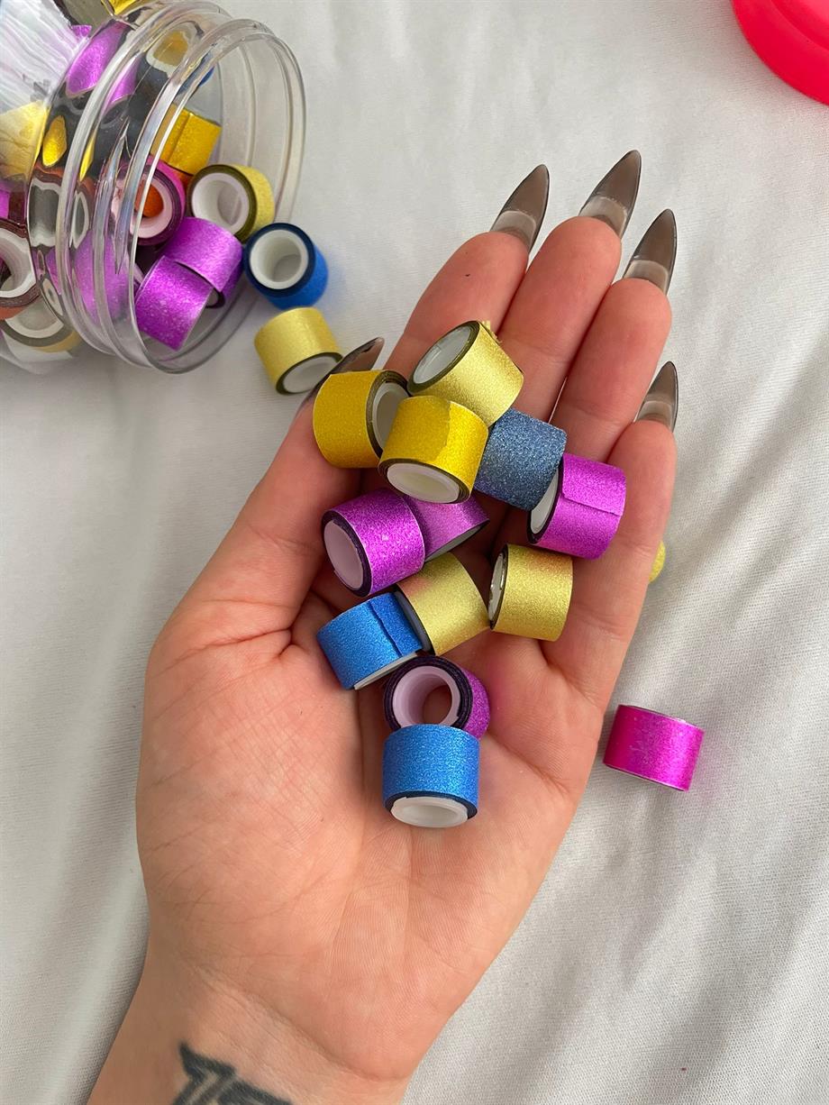 90lı Simli Mini Bant