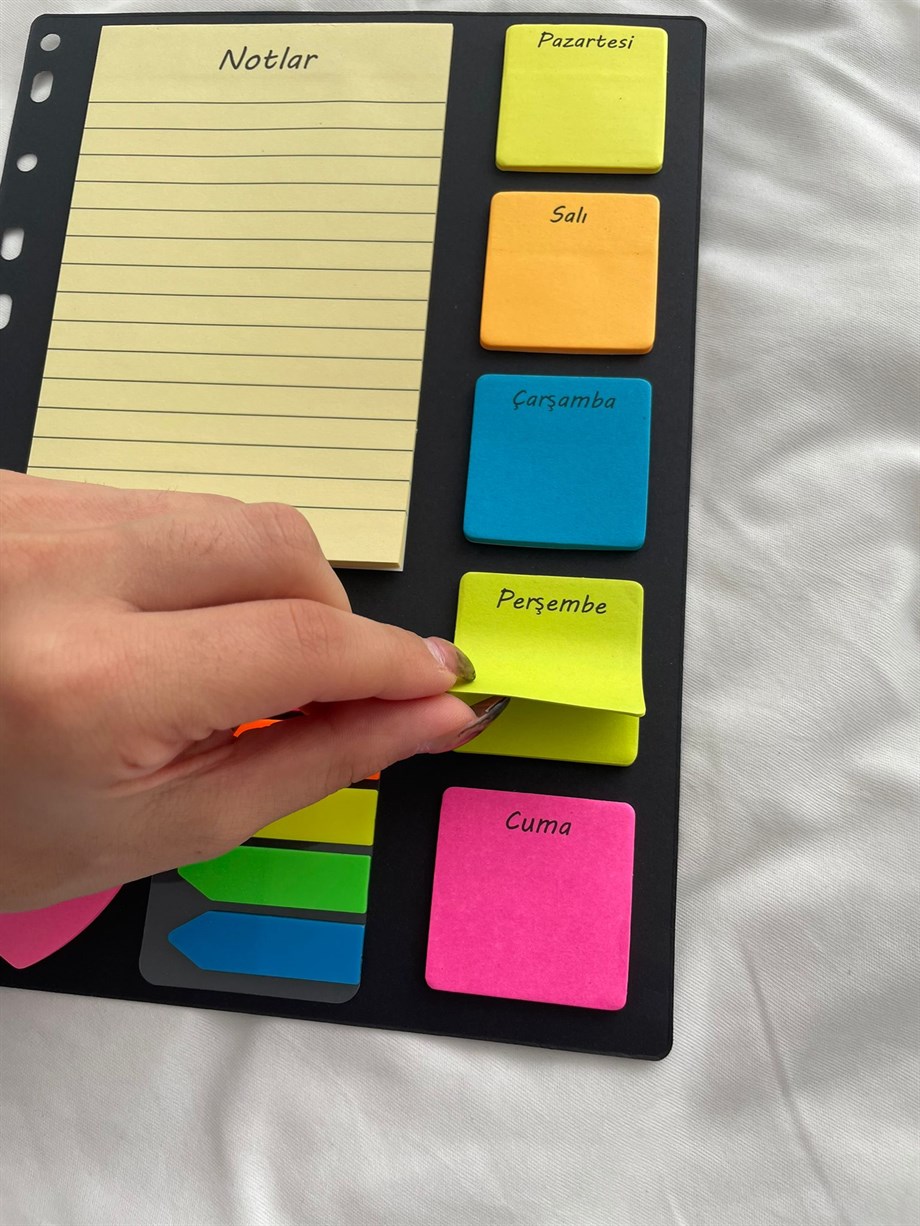 A4 Planlayıcı Post-It Seti