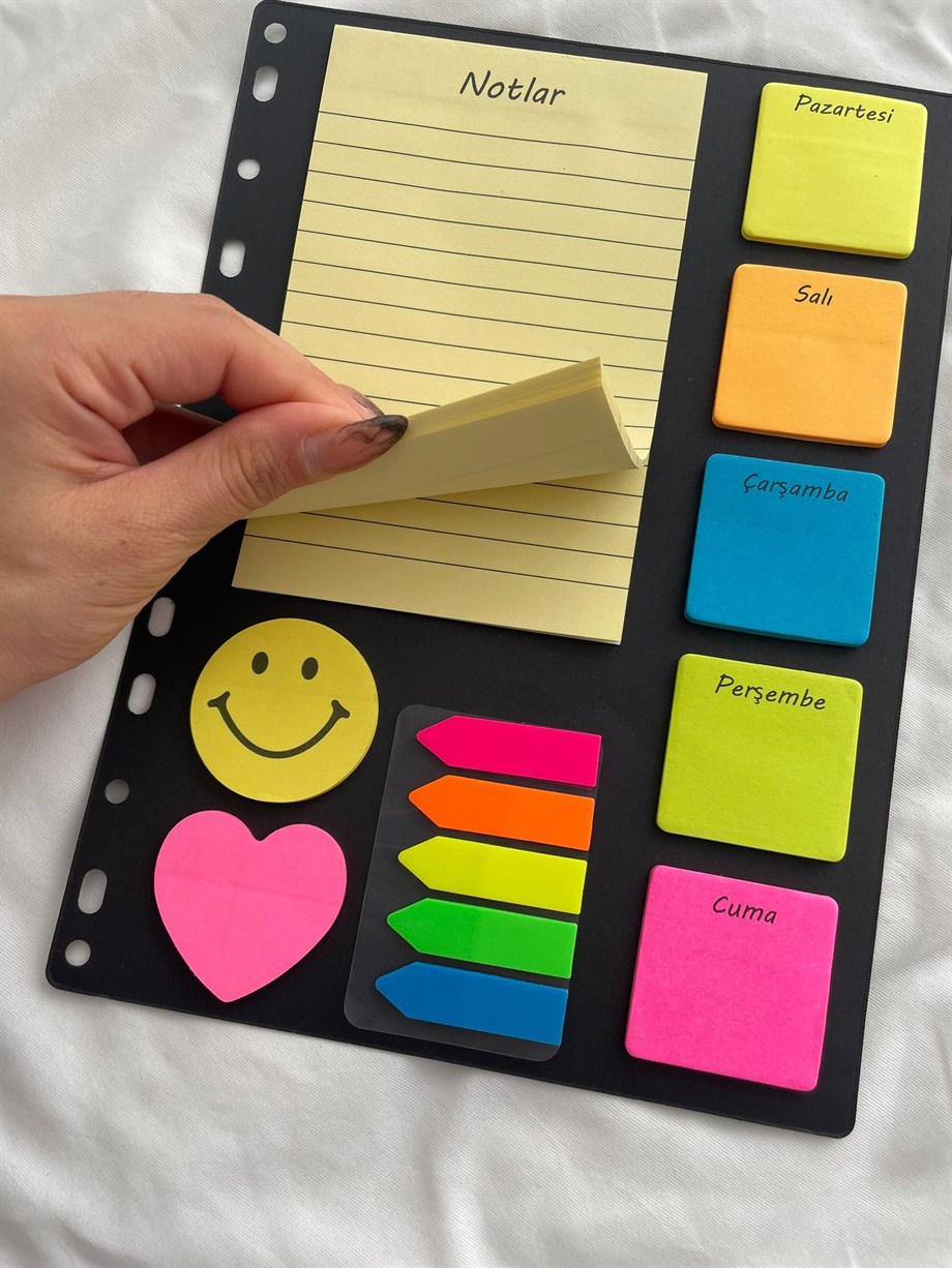 A4 Planlayıcı Post-It Seti