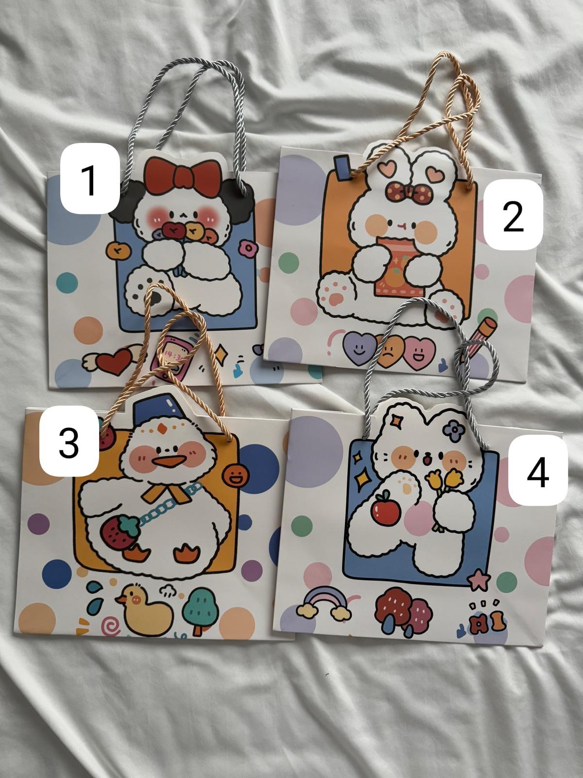 Animal Şekilli Karton Çanta