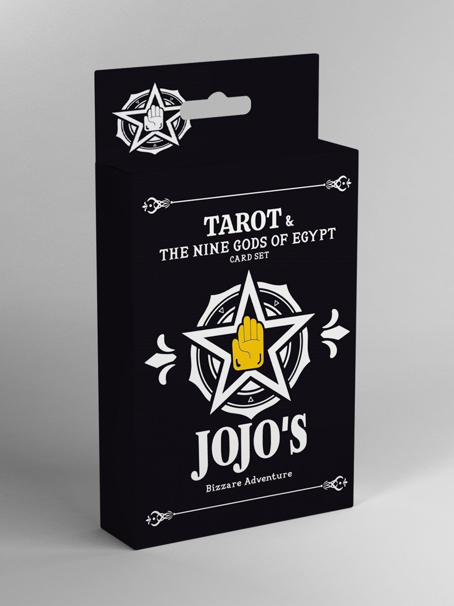 Anime JoJos Bizarre Adventure Cosplay Tarot Kartı