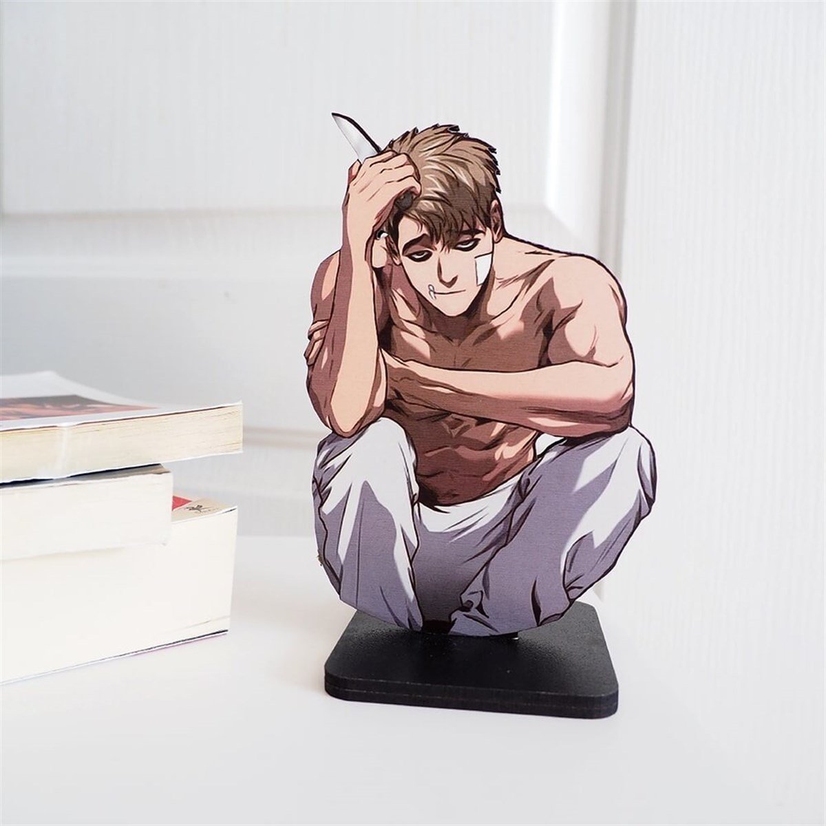 Anime Killing Stalking  Ahşap Figür