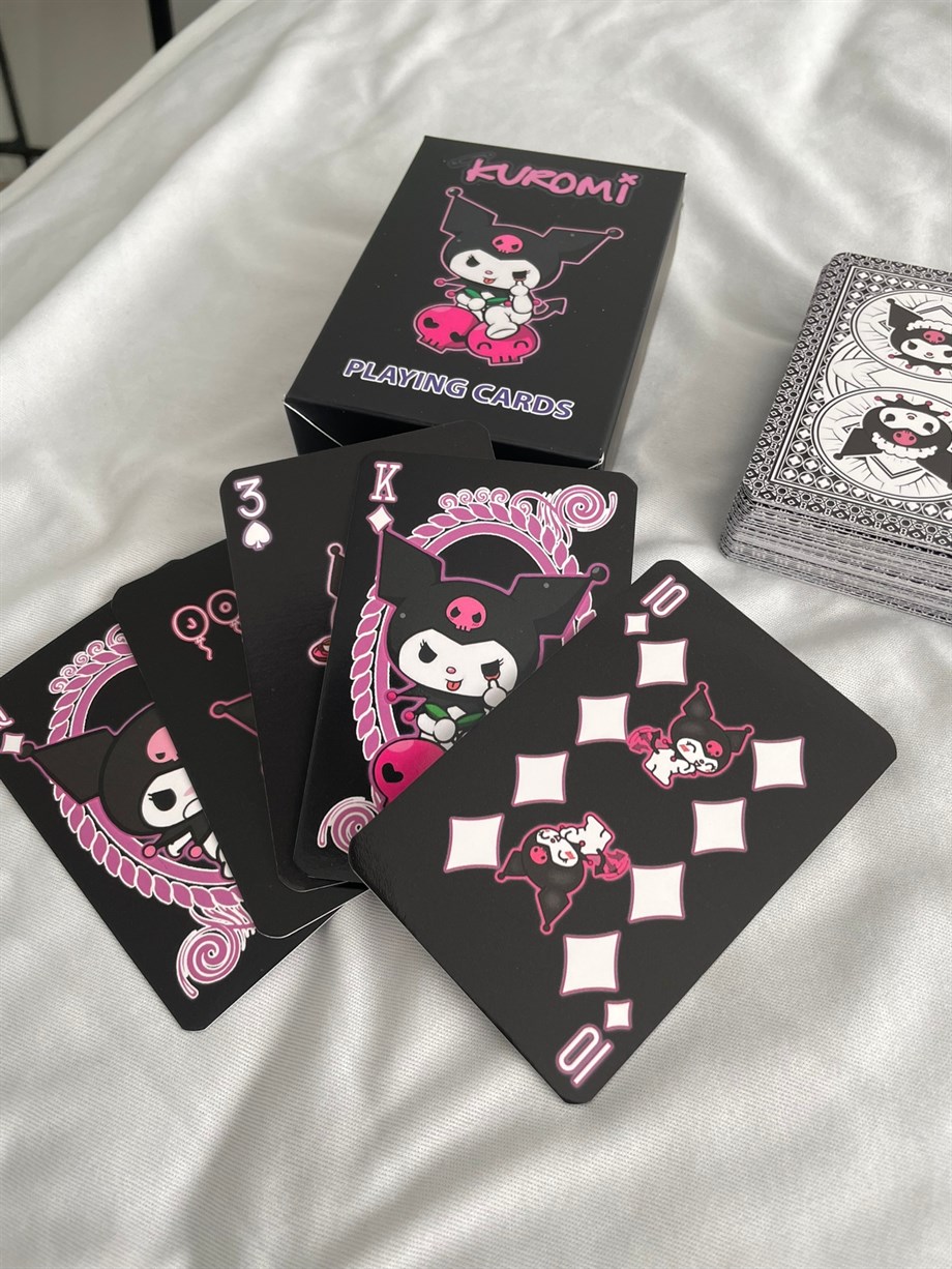 Anime Kuromi İskambil Poker Kartı