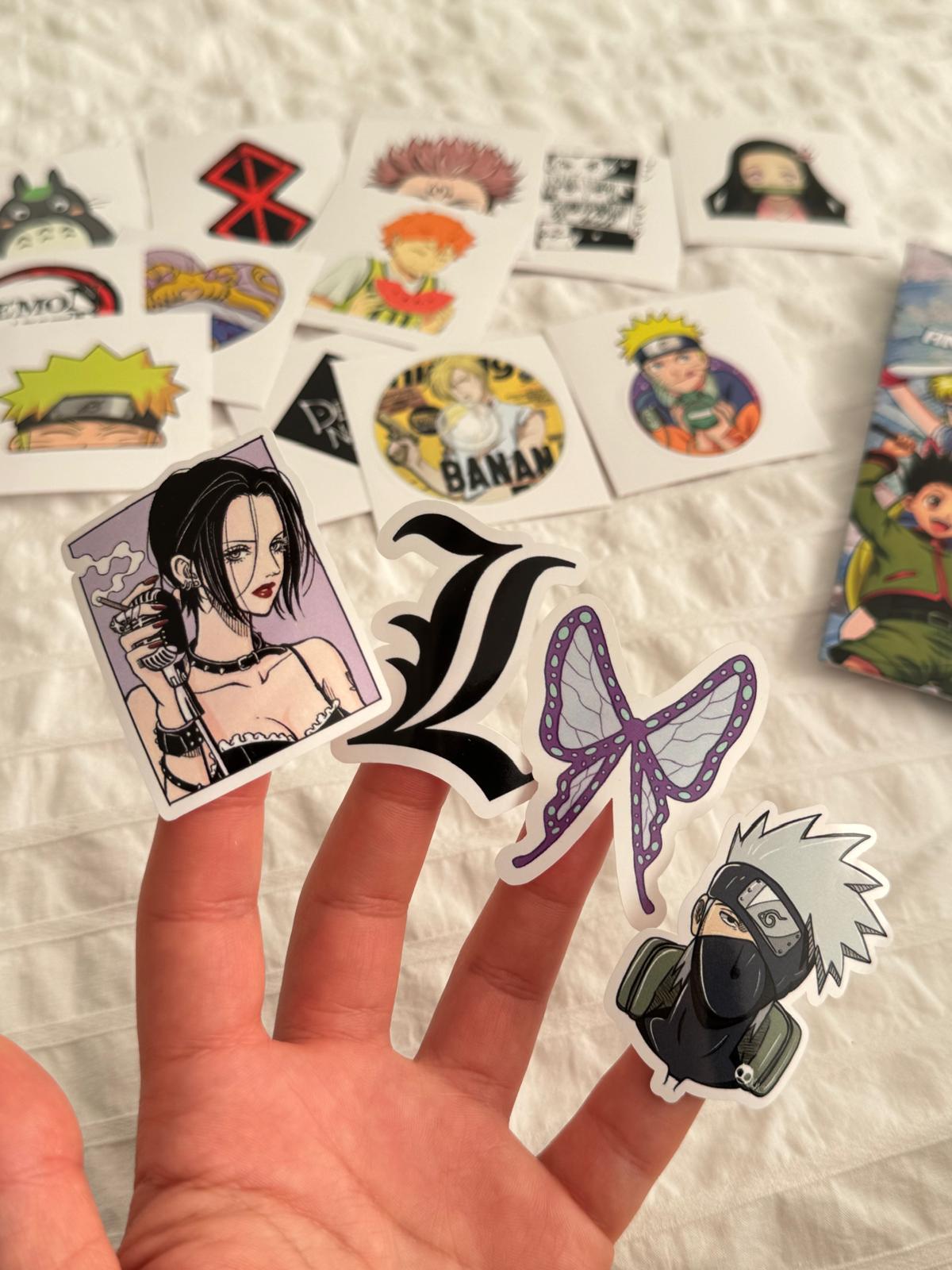 Anime Kutulu Sticker Seti