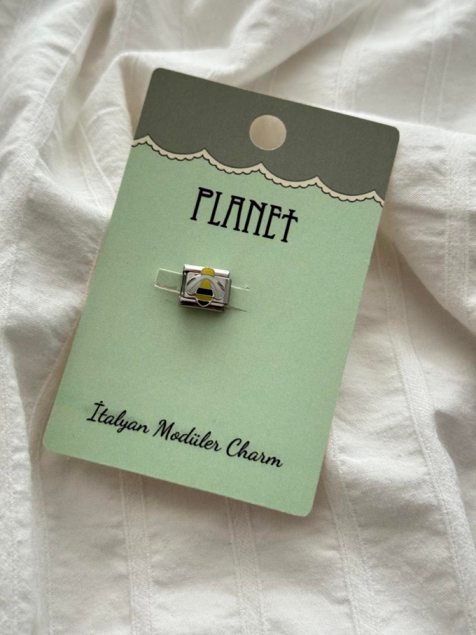 Arı Kartlı İtalyan Charm