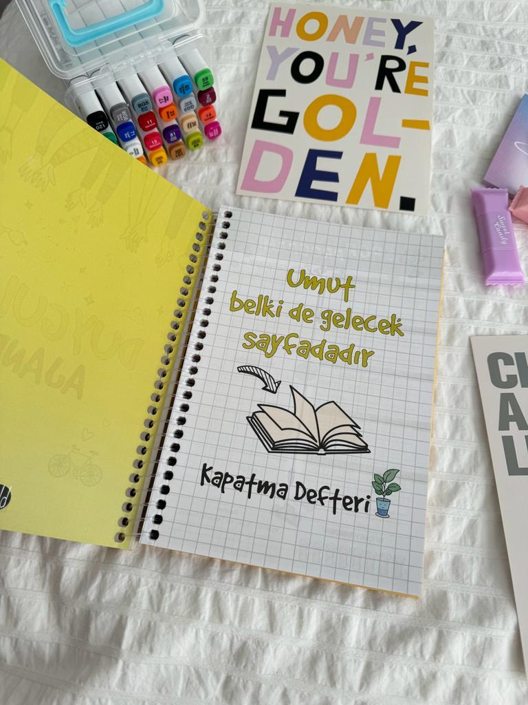 Arılar ve Papatyalar Duygulu Ajanda