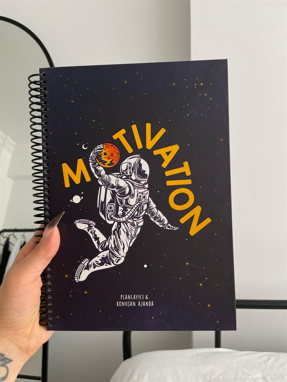 Astronot Motivasyon Planlayıcı Ajanda