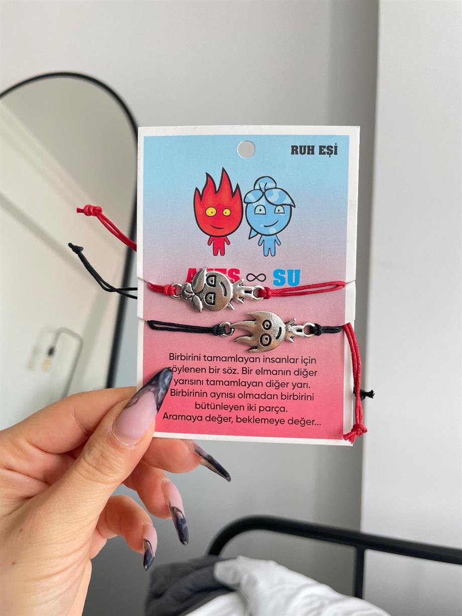 Ateş ve Su Bileklik Seti